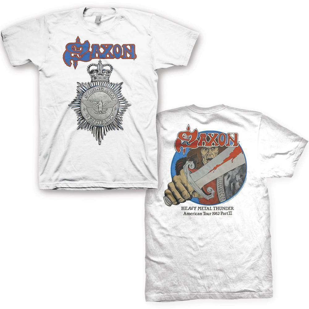 Saxon Hmt Barbarian T-Shirt 2 Sided